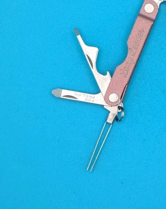 Leatherman Micra Multi-Tool, Knife, Scissors, Key Ring! *LADY LEADER*