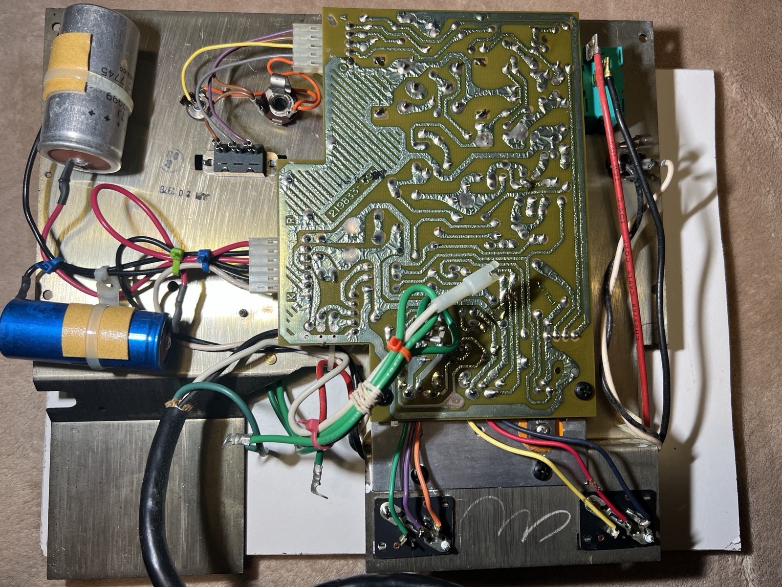 KODAK Pageant 250s Sound 16mmProjector Electrical Board See Video