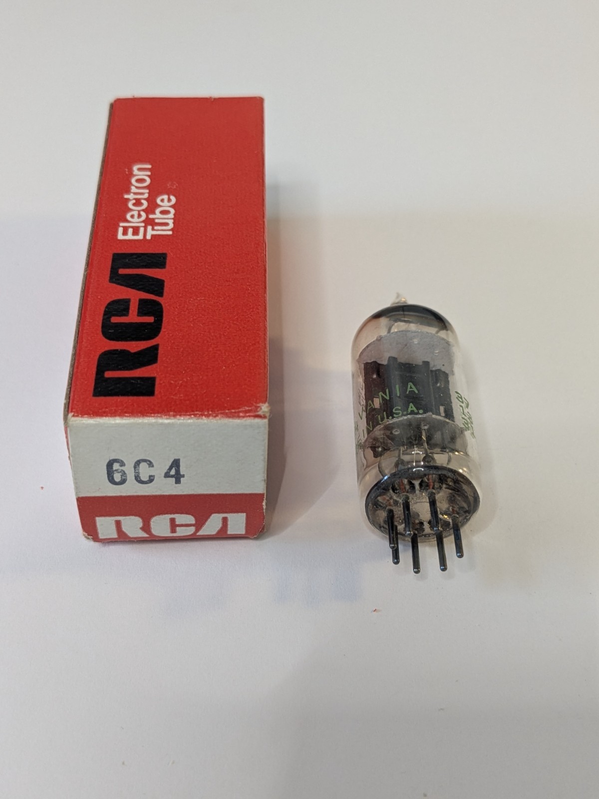 Vintage NOS RCA 6C4 Electron Tube