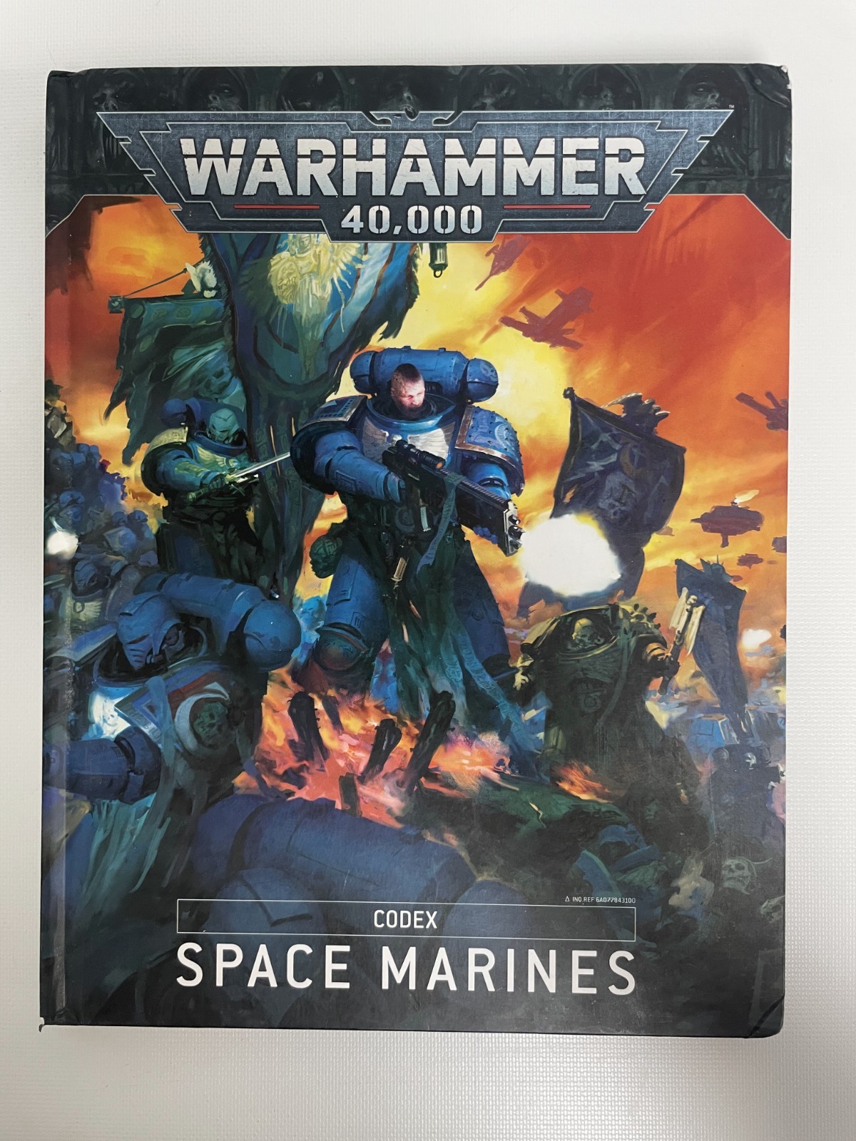 Warhammer 40,000 Codex Space Marines Board Game Rule Book Hardcover Illustrated