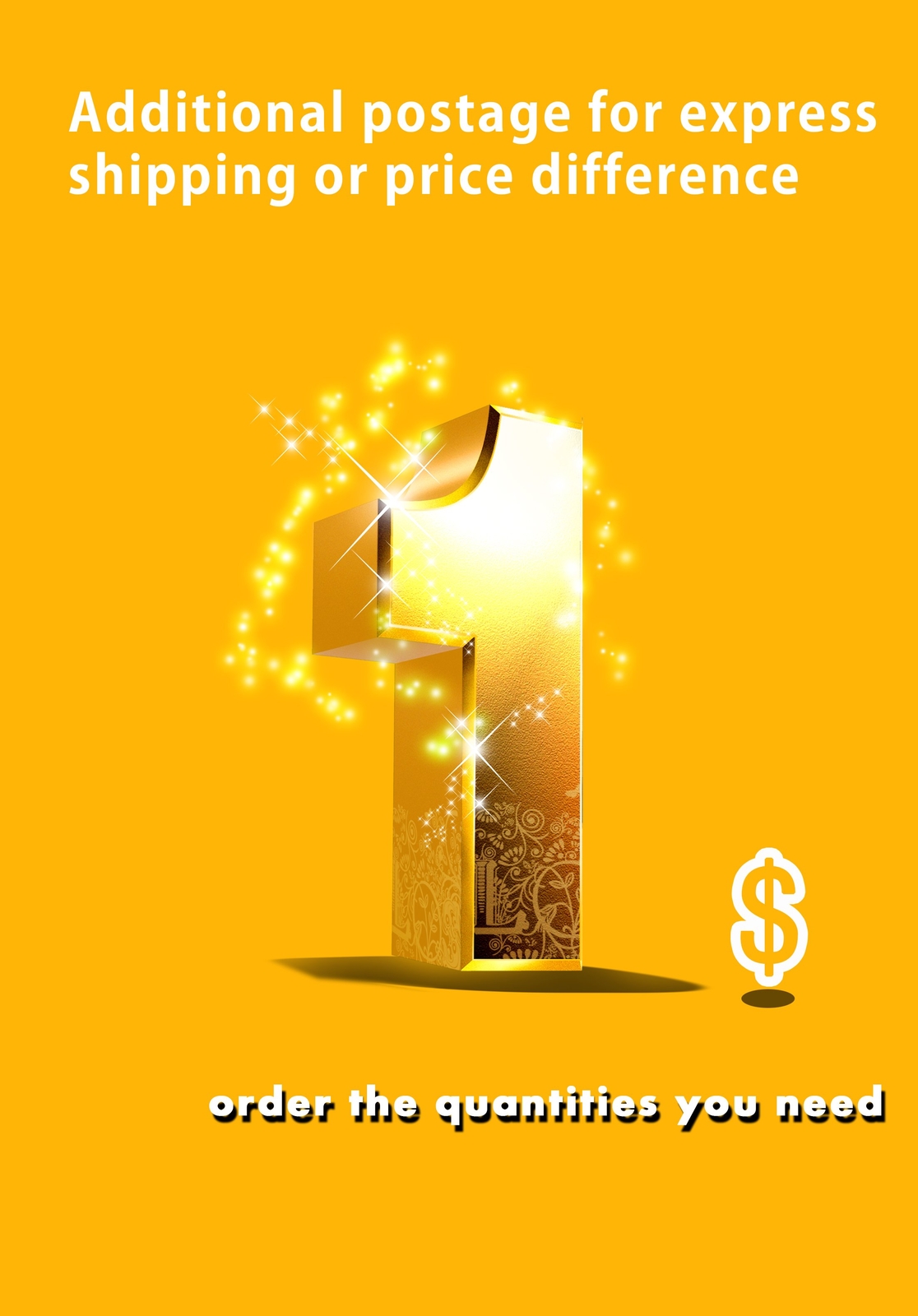 Additional Postage for Express Shipping Service Price Difference Payment
