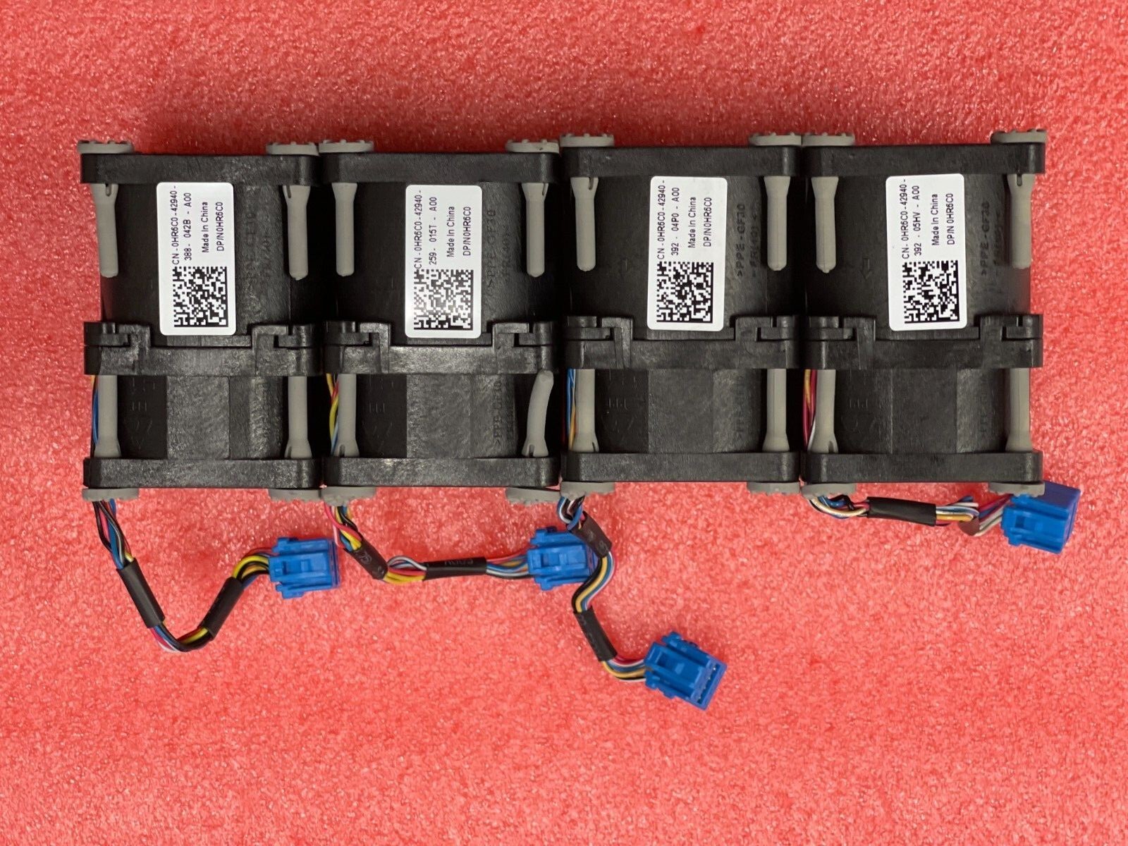 Lot of 4 HR6C0 Dell PowerEdge R420 R320 CPU Cooling Fan 0HR6C0 GFC0412DS