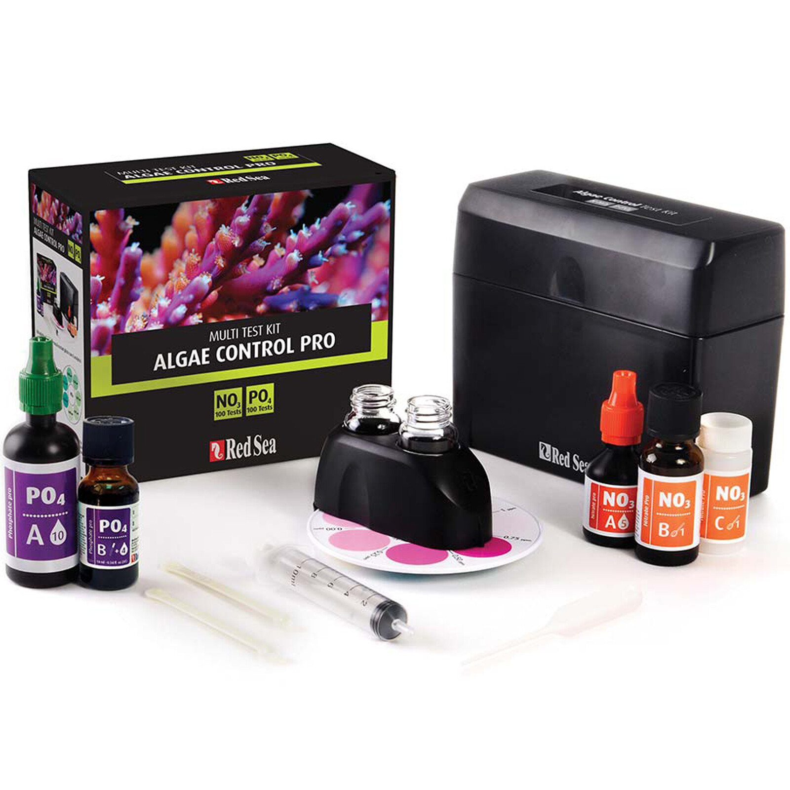 Red Sea Algae Control Pro Multi Test Kit Phosphate and Nitrate Reef Algae Tests