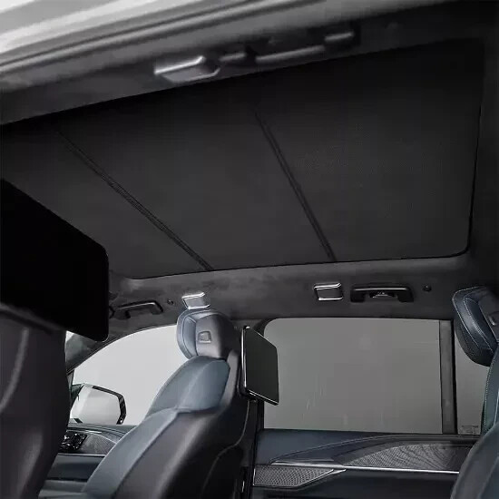 2025-2026 Cadillac Escalade IQ Glass Roof Sunshade Pkg 86306847 Black w/ Bag OEM