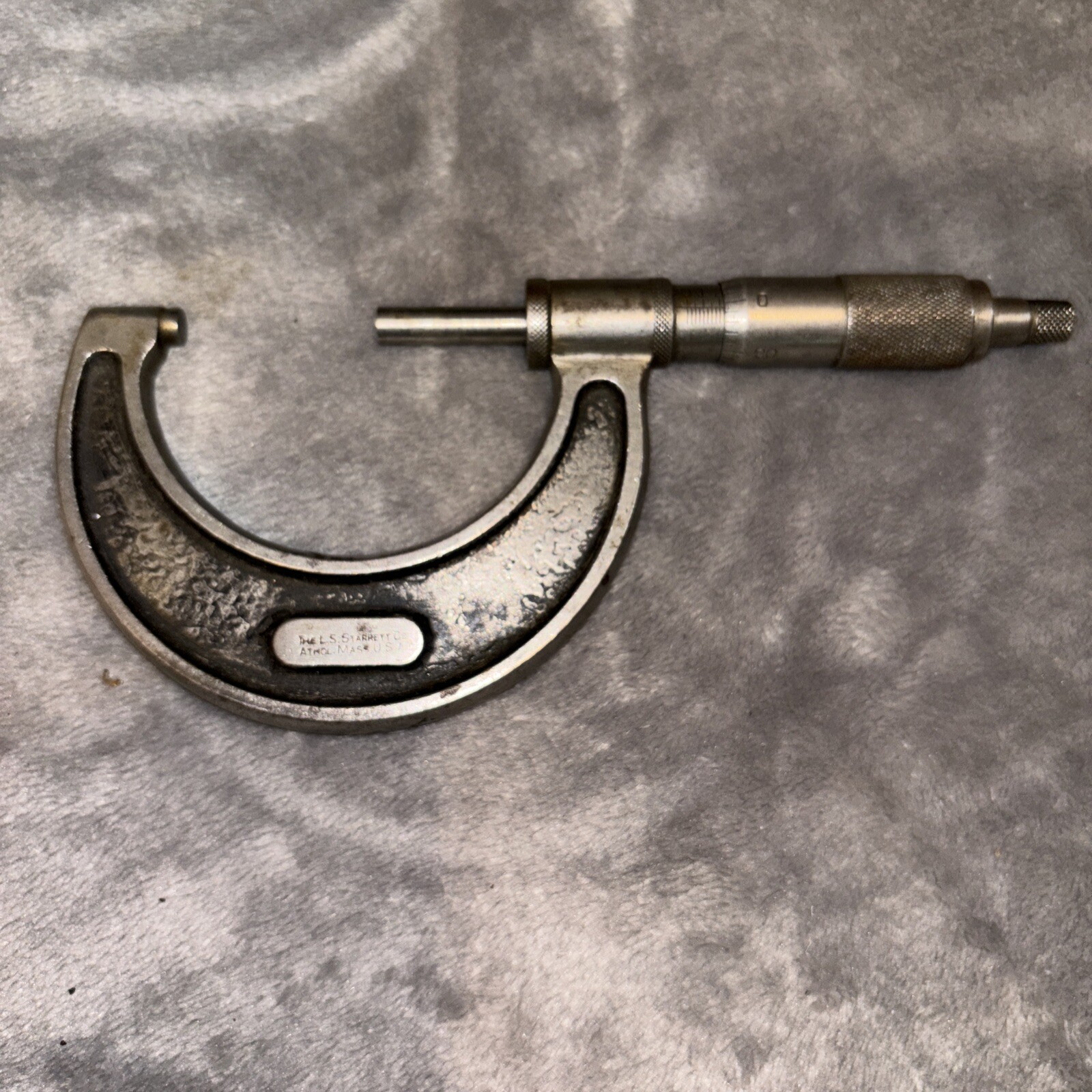 Starrett #226 1"-2" Outside Micrometer with Ratchet Stop - Free Shipping