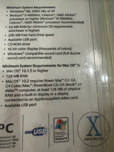 Logitech QuickCam for Notebooks Pro USB 2.0 Webcam new