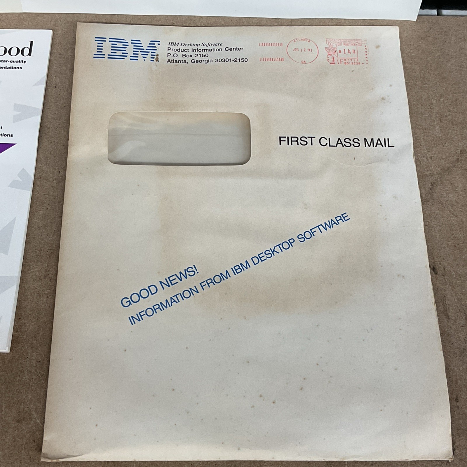 IBM Storyboard Live Hollywood Demo Diskette PC Software Vintage Computing