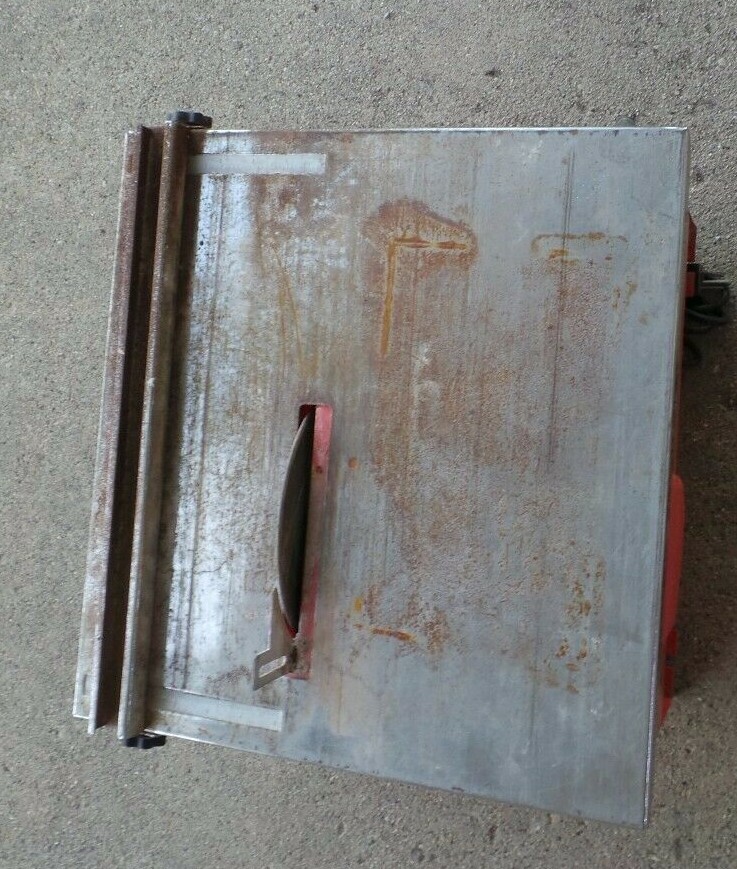 7” Portable Wet Cutting Tile Saw 40351 Chicago Electric Power Tool LOC, AAA-2