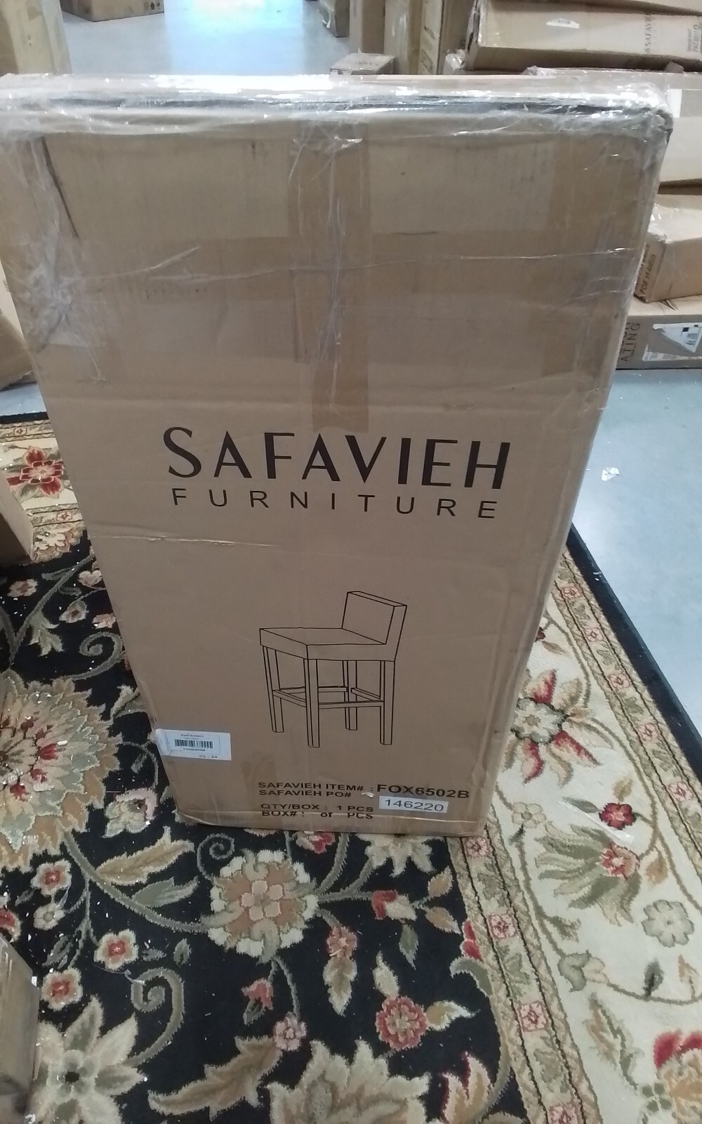 Safavieh CYPRESS BARSTOOL, Reduced Price 2172746106 FOX6502B