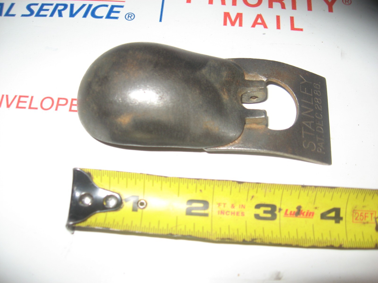 OLD STANLEY RULE AND LEVEL  KNUCKLE LEVER CAP
