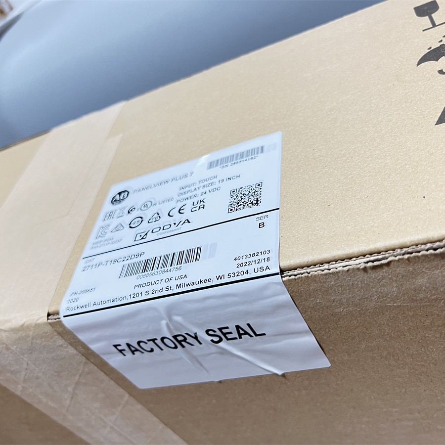 PanelView Plus 7 Graphic Terminal 2711P-T19C22D9P /B New Factory Sealed