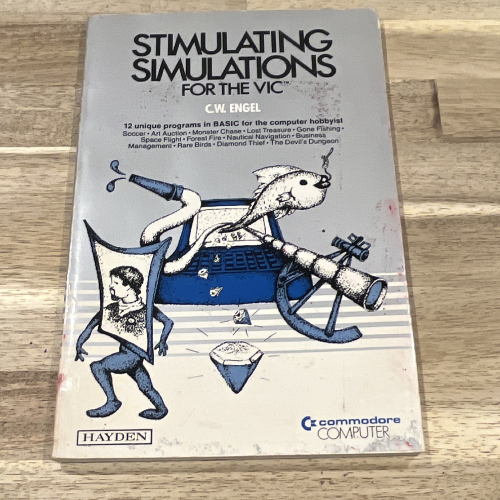 Hayden Stimulating Simulations for Commodore VIC-20 Manual, English