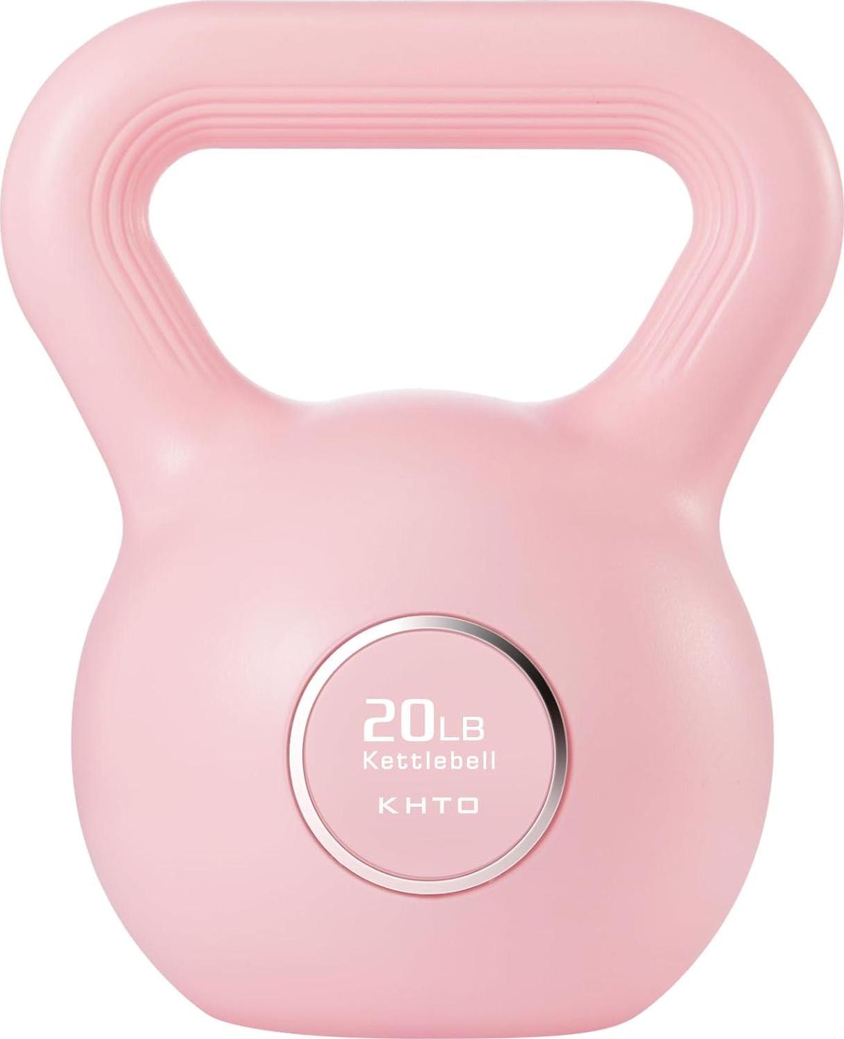 Kettlebells Fitness Exercise-Pink Strength Training Kettlebell Sets Dumbbell