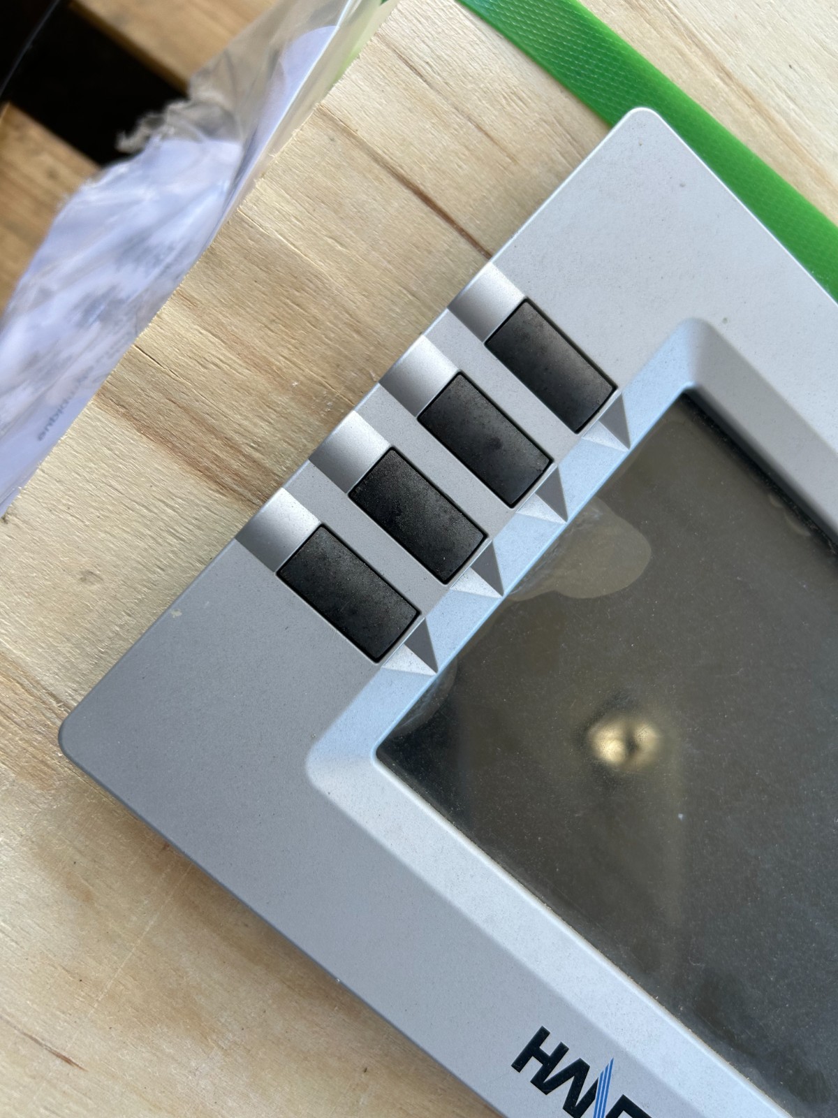 Hantle 1700W ATM Bezel w/ *BROKEN* LCD Screen Bracket and Function Keys Assembly