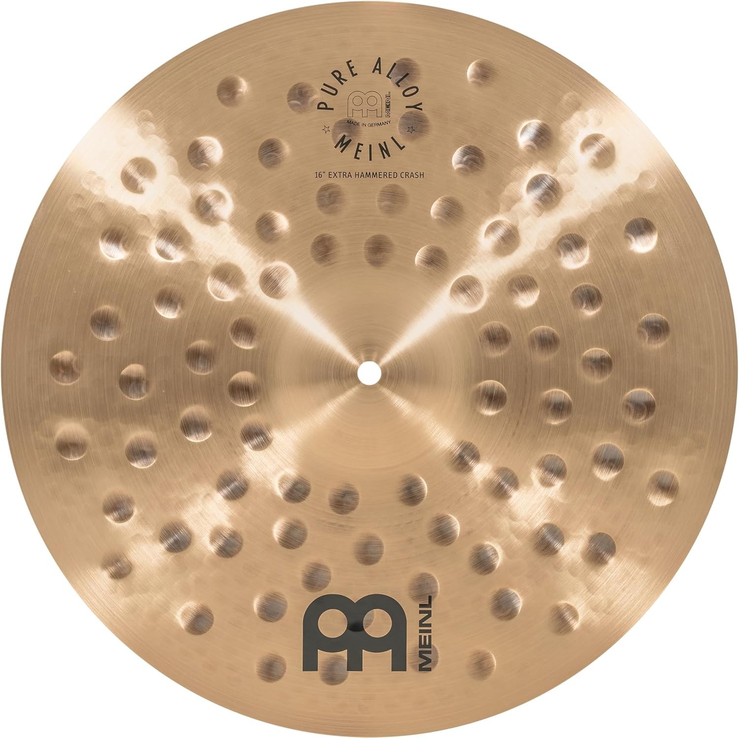 Meinl Cymbals Pure Alloy Traditional 16" Extra Hammered Crash —  (PA16EHC)