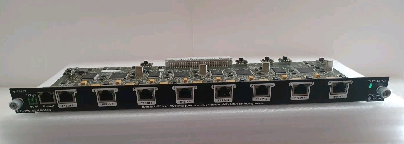 Lightware MX-TPS-IB  8 Channels TPS Input Board with 12V Remote Powering
