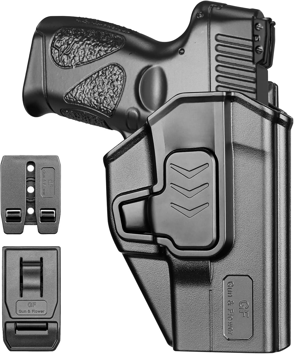OWB Holster Fits Taurus G2C/G3C,Taurus Millennium G2 PT111/PT140,w/MOLLE Adapter