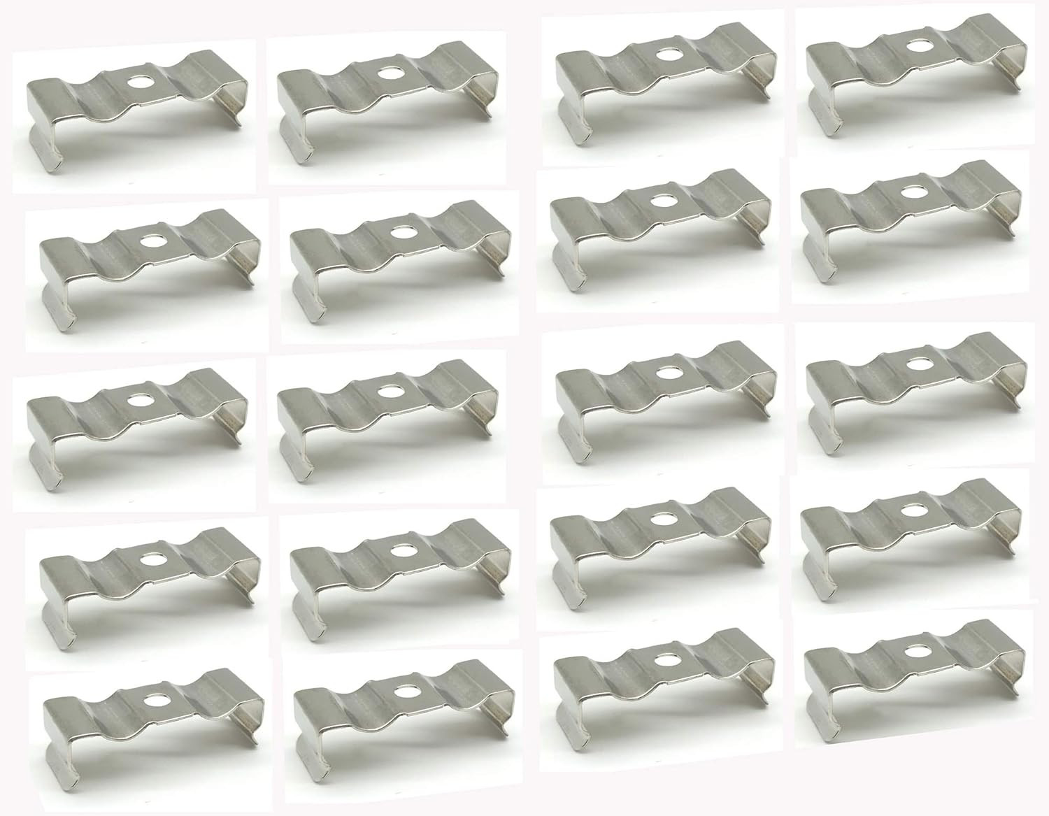 T5 LED Light Bulbs 20pcs Clips Holder Bracketr for Lamp Socket Shop Light Fix