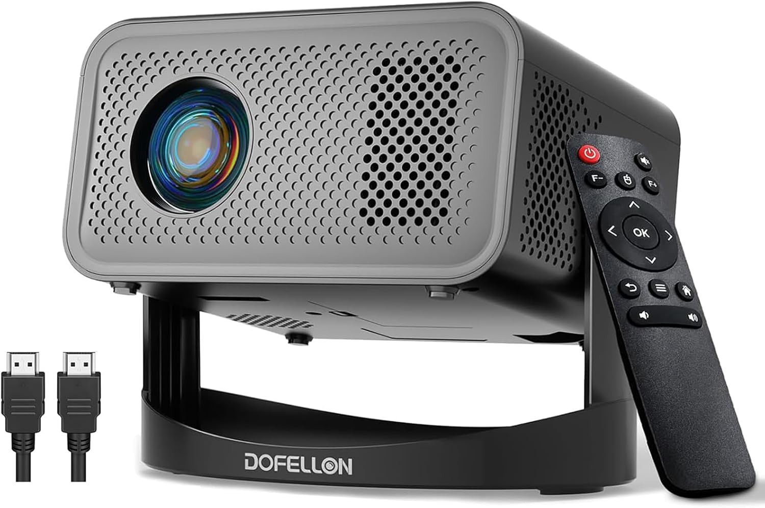Auto Keystone Native 1080P Projector 4K Support