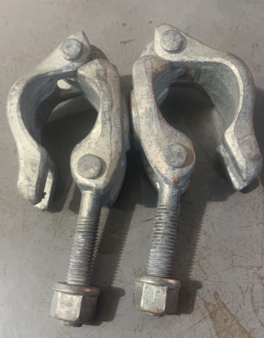 Galvanized 2 X 2 inch Clamps –Scaffolding Swivel Clamps