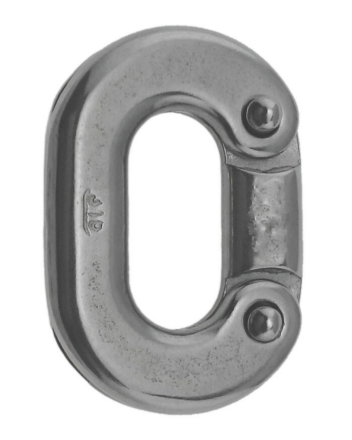 Stainless Steel 316 1/4" (6mm) Chain Connecting Link Marine Grade Connector