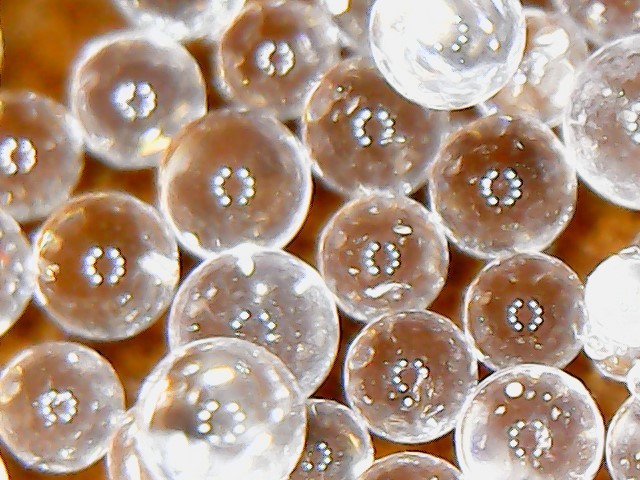 Clear Polystyrene Micro Beads Particles 360-600 µm micron microsphere 2 oz,56.7g
