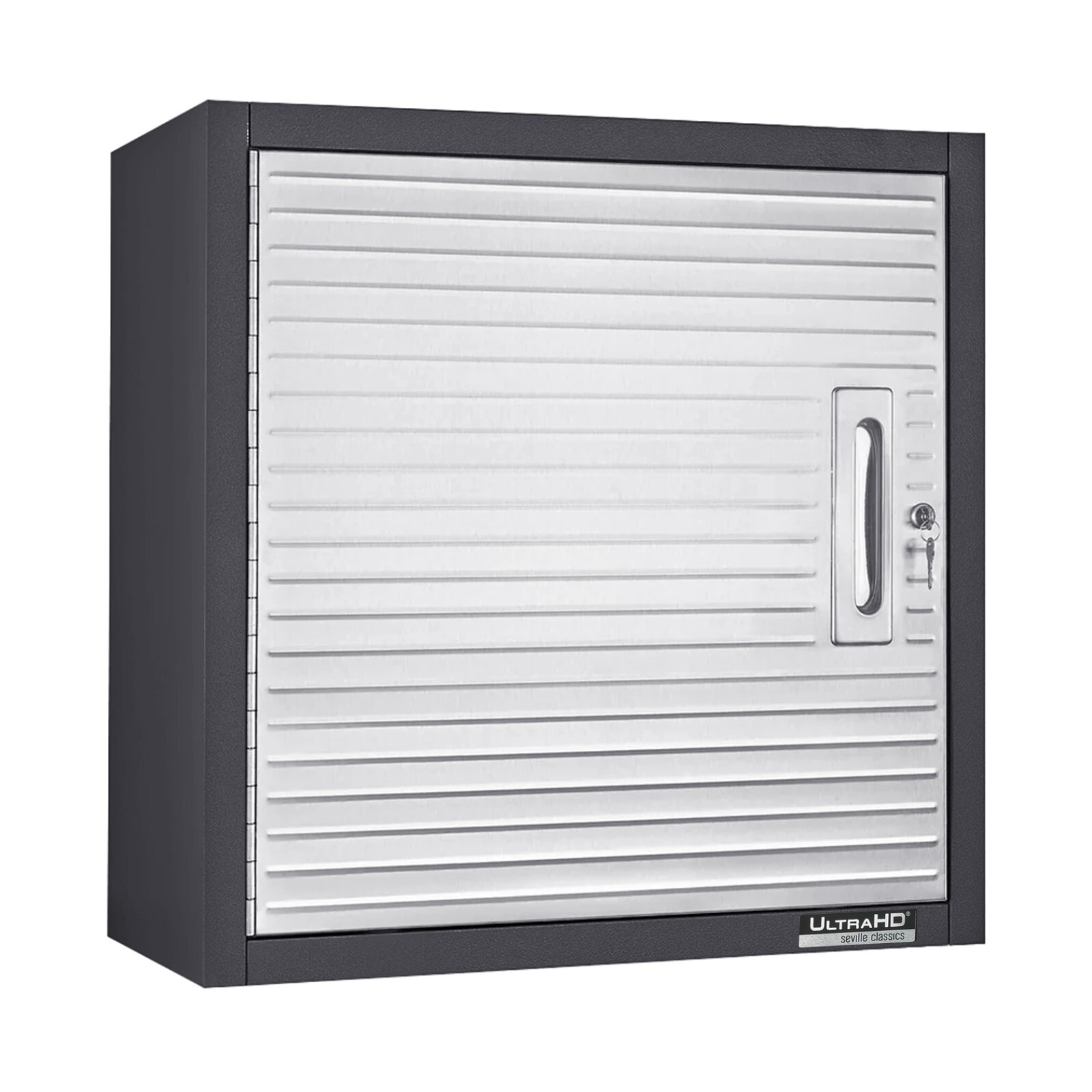 Seville Classics UltraHD Wall Storage Cabinet, 24" W x 12" D x 24" H