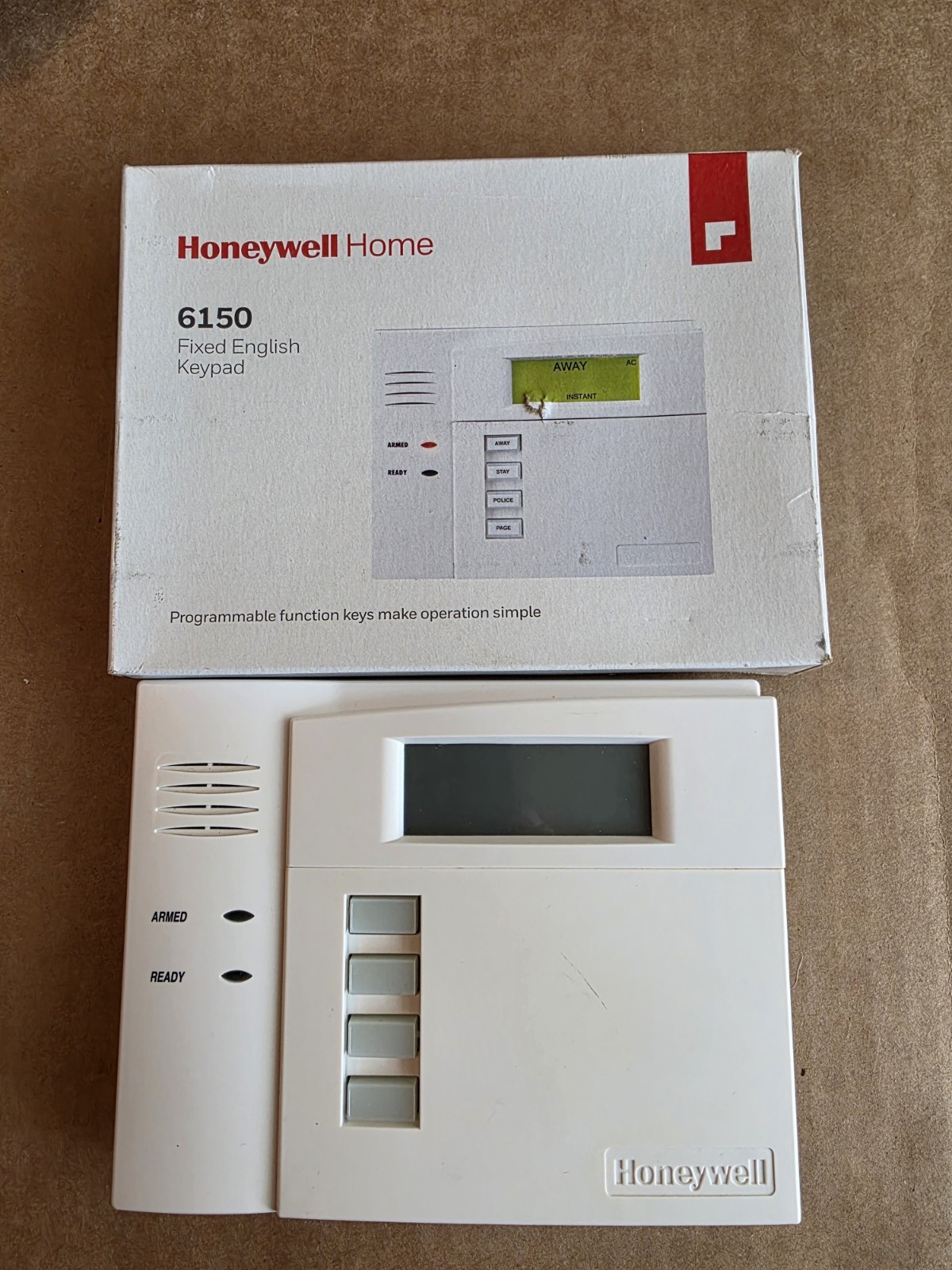 Honeywell 6150 Fixed English Keypad