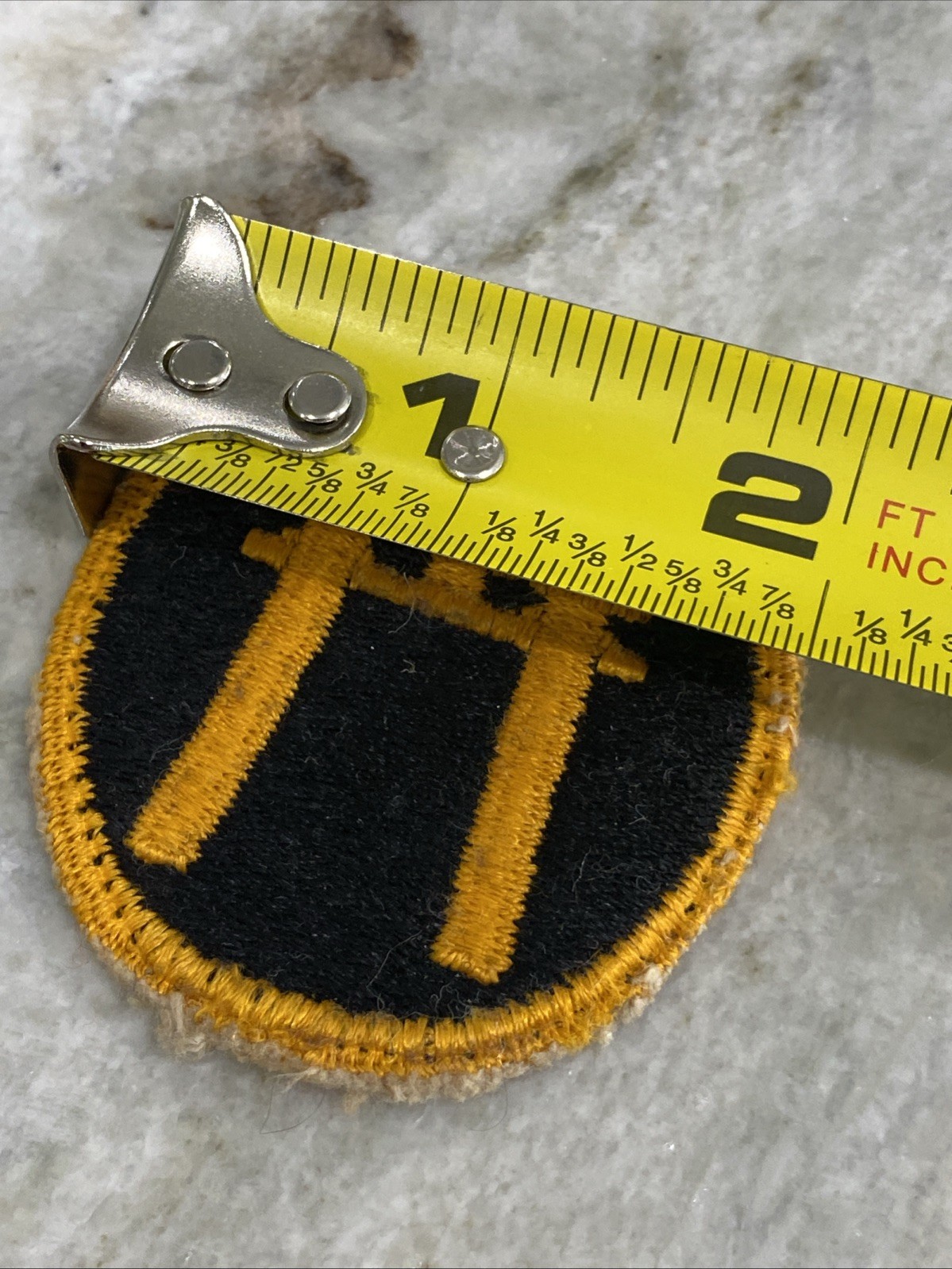 GENUINE VINTAGE MILITARY PATCH WW2 ERA US ARMY RYUKYUS CENTRAL COMMAND