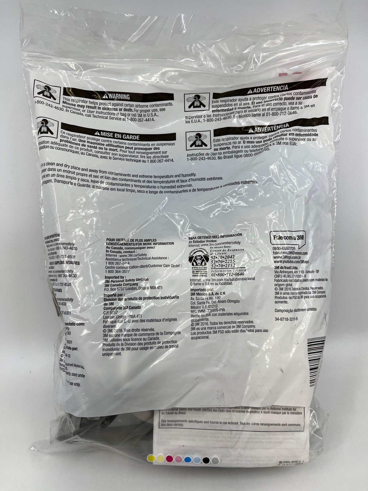 3M™ Half Facepiece Reusable Respirator 6100 / 07024
