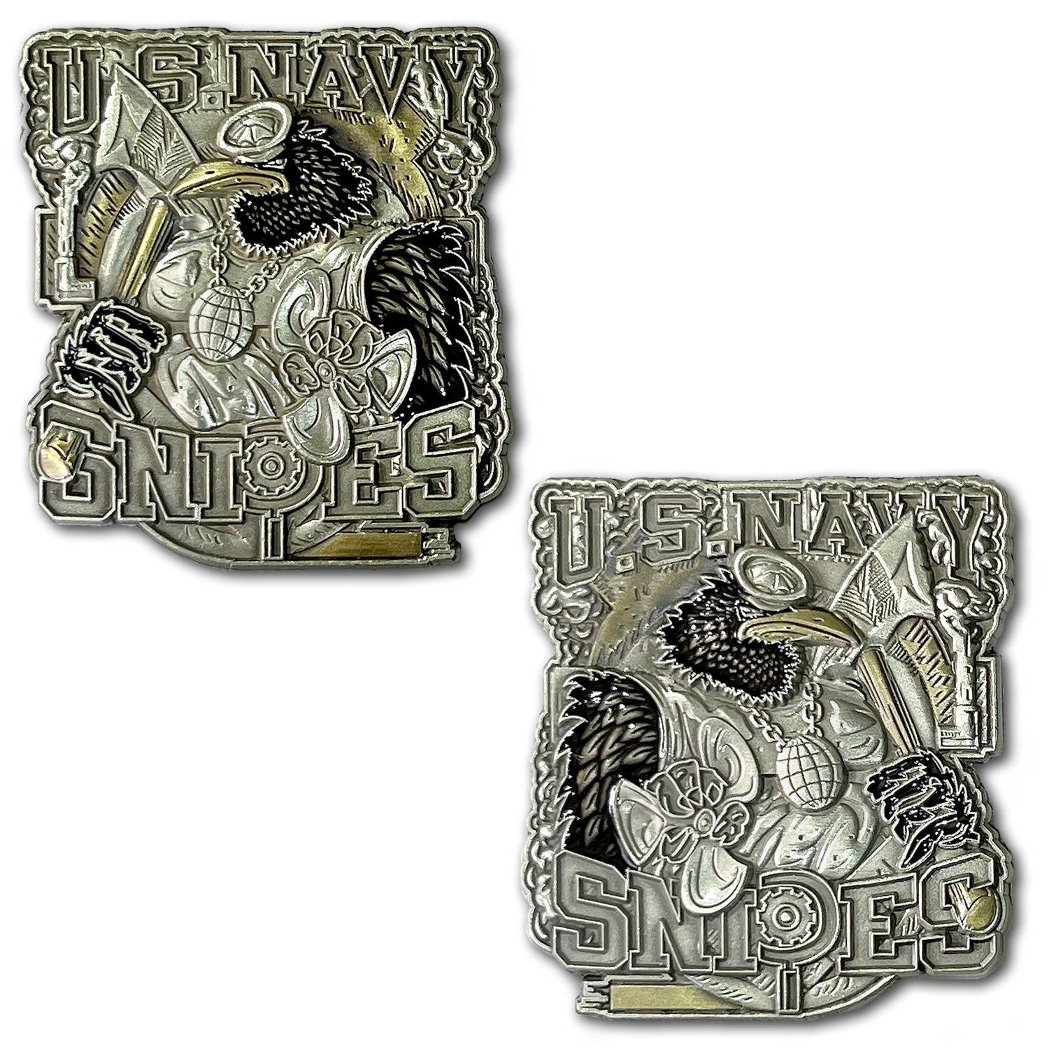 US Navy Crow Snipes Rate Veteran Collectible Military Challenge Coin