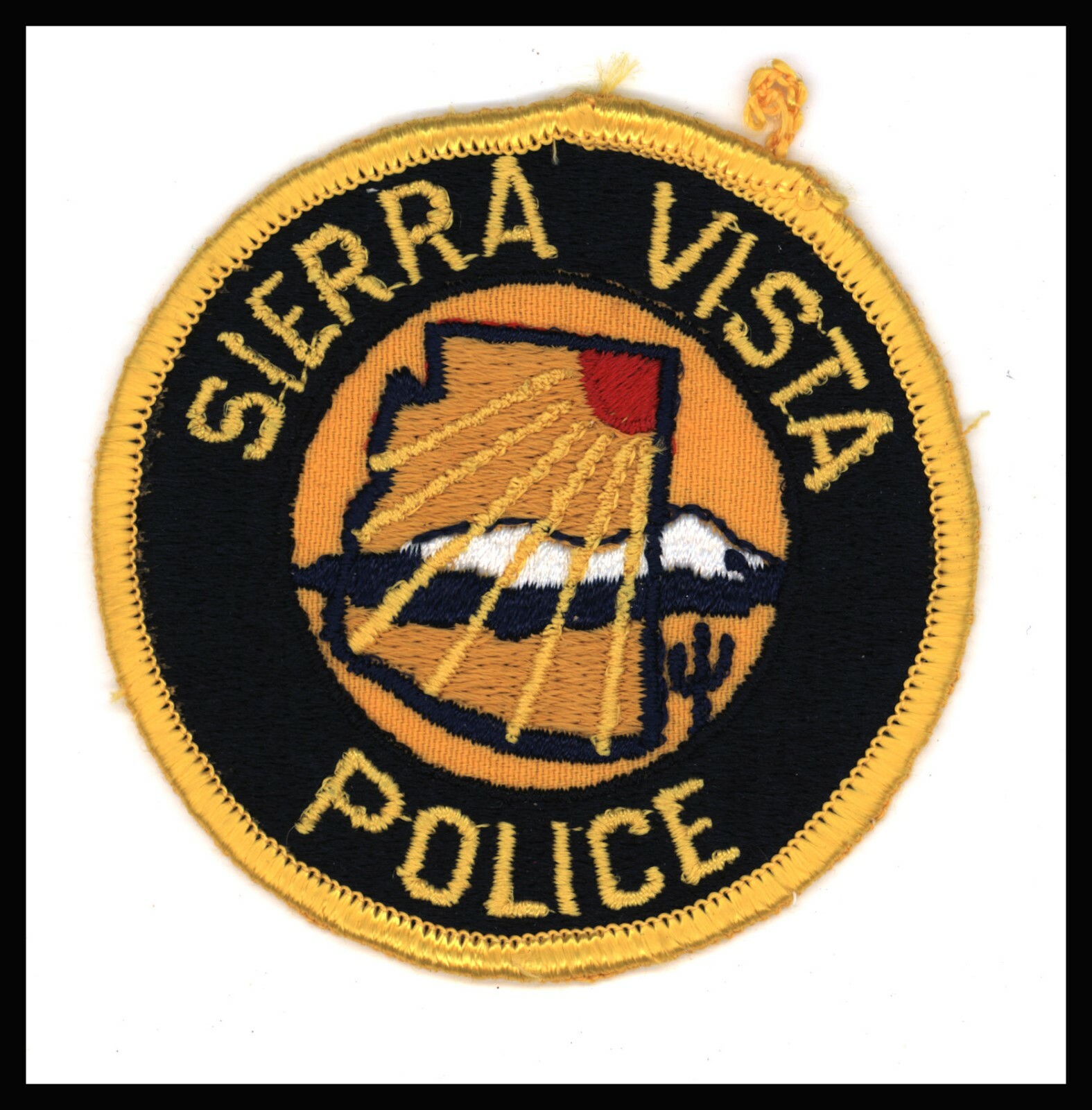 Sierra Vista Arizona Police 3" Embroidered Patch
