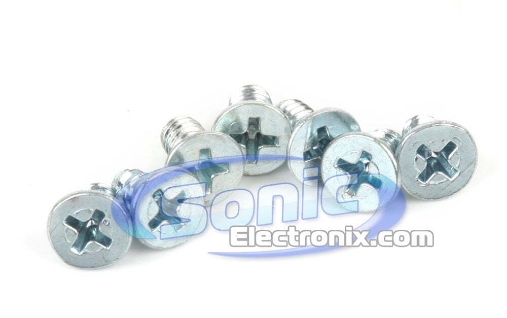 Metra ISOPK ISO Screw Pack, Four 10-24 x 1/2 Flat Head and Four