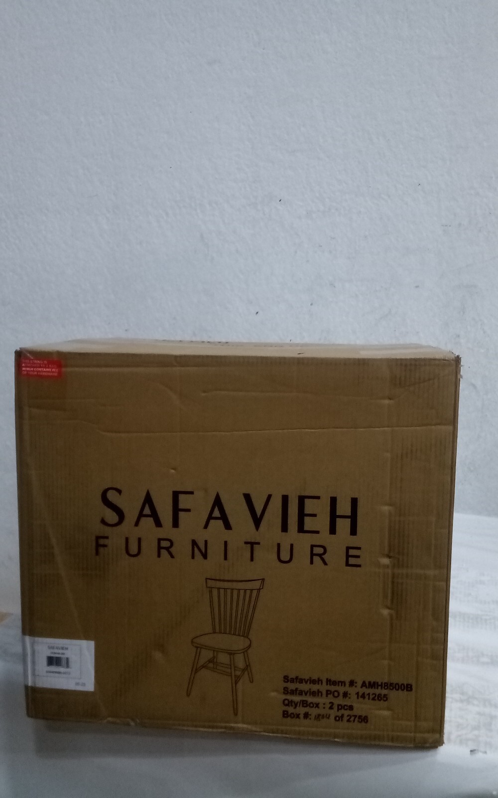Safavieh PARKER SPINDEL SIDE CHAIR, Reduced Price 2172726338 AMH8500B