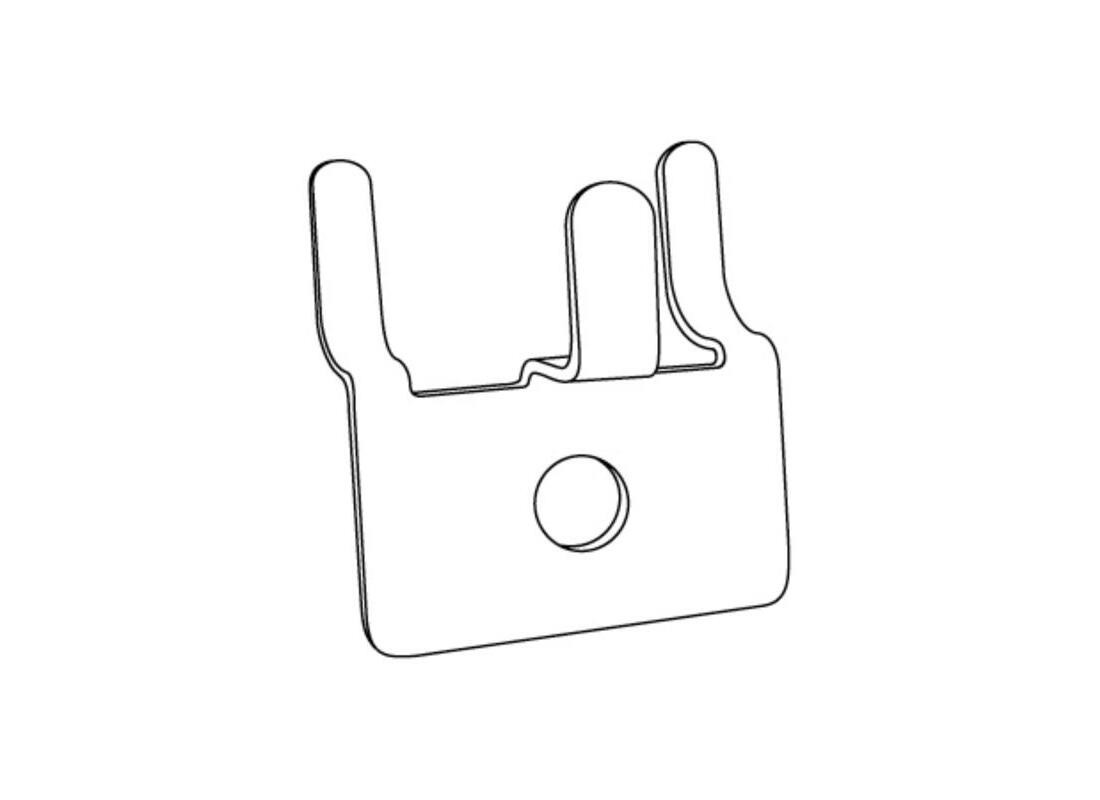 Kinter 109511-ACE Display Hooks Silver Pegboard/Slatwall Steel Silver Pair