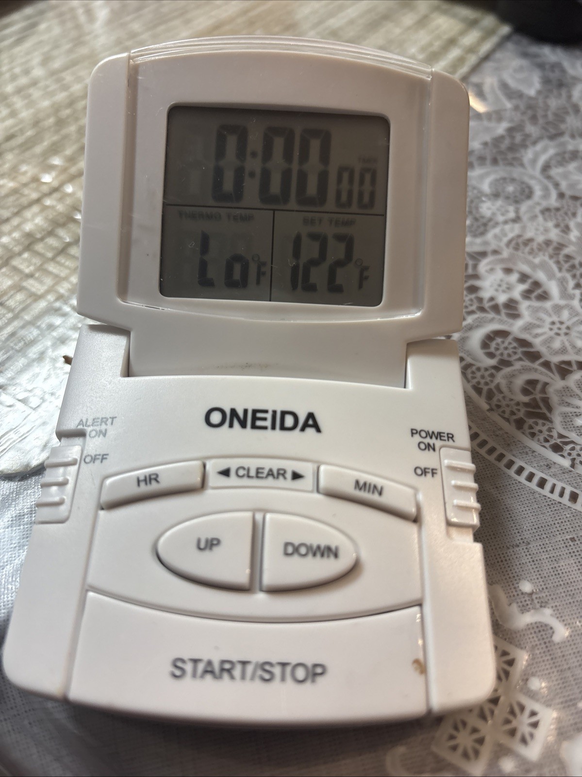 Oneida Digital Timer White Tested Works