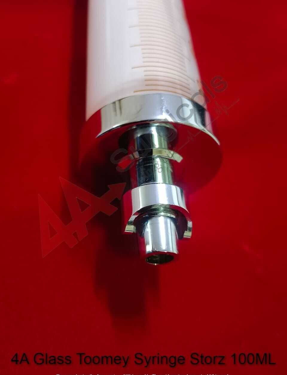 4A Glass Toomey Syringe 100ML