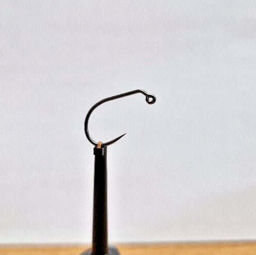 Wide Gape Jig Fly Hooks Black Nickle Barbless Competition Superb Trout Grayling