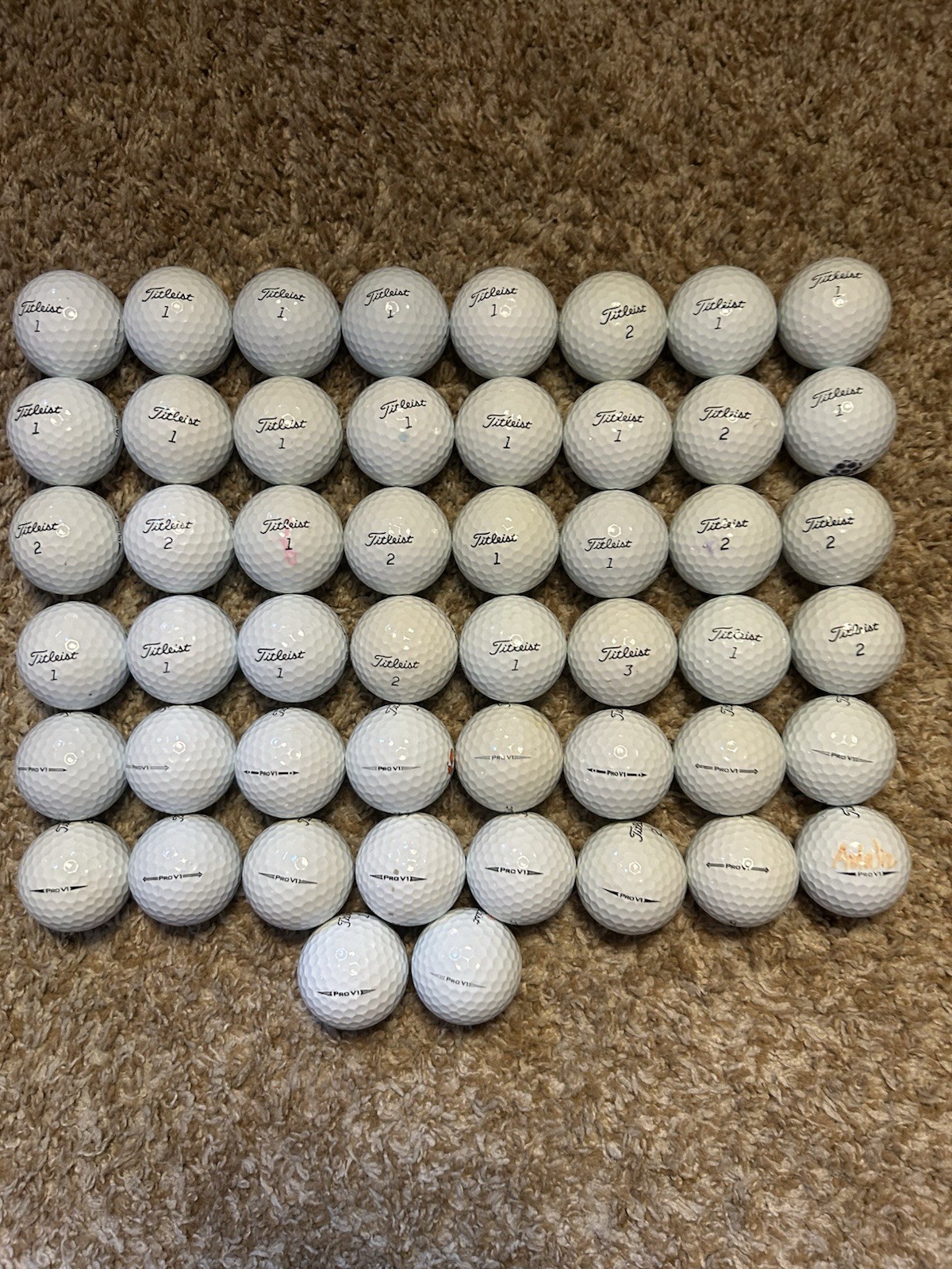 50 Titleist Refurbished Prov1 Golf balls