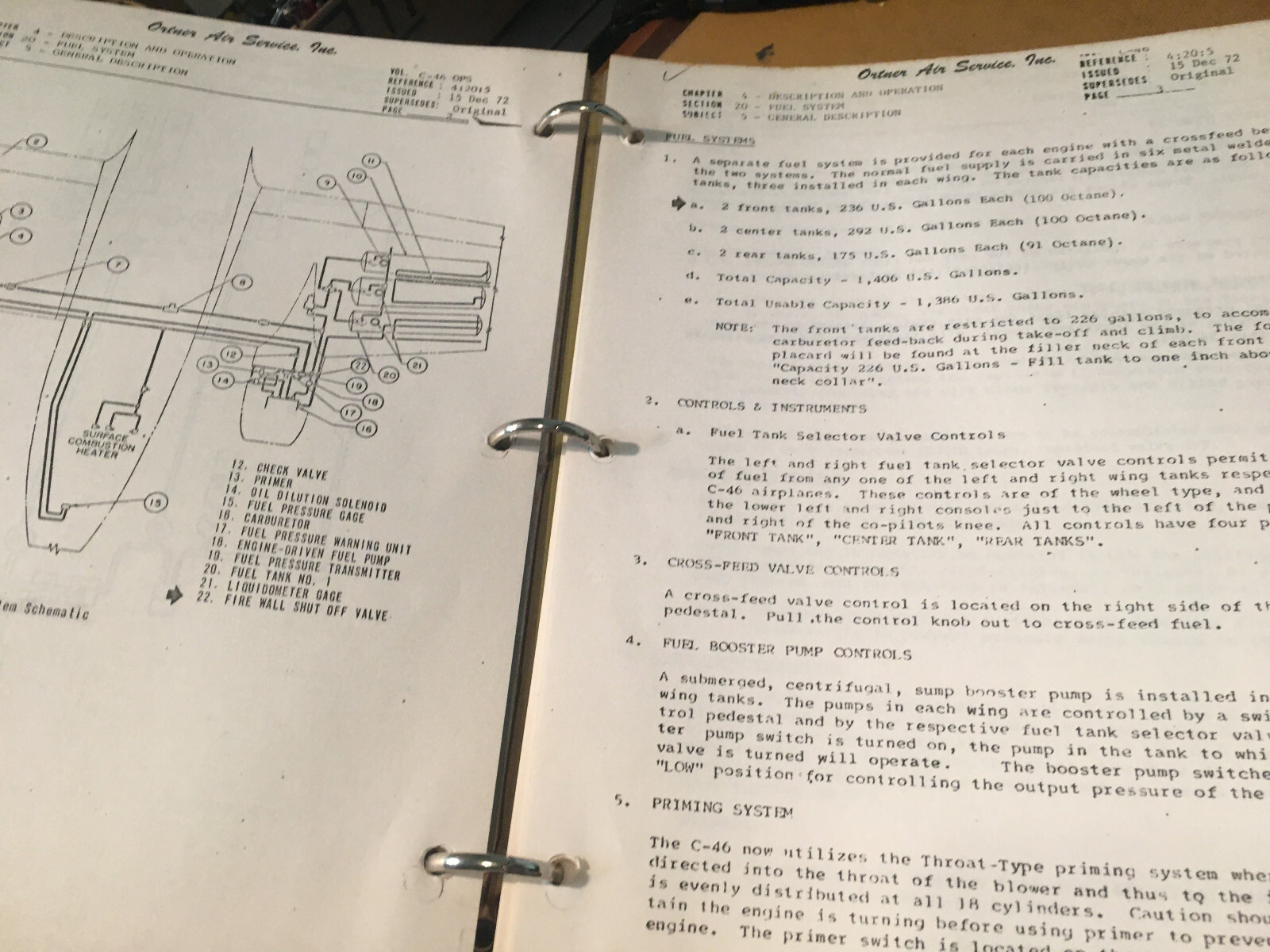 Curtiss C-46 Commando Operators Manual, OPS