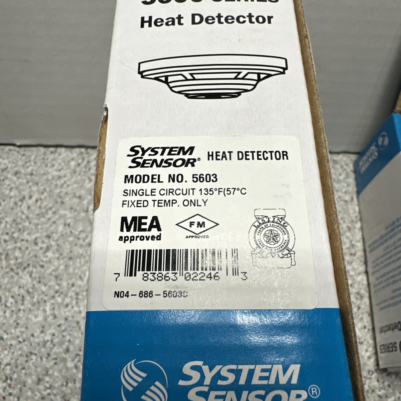 NEW System Sensor 5603 135 Degree Heat Detector