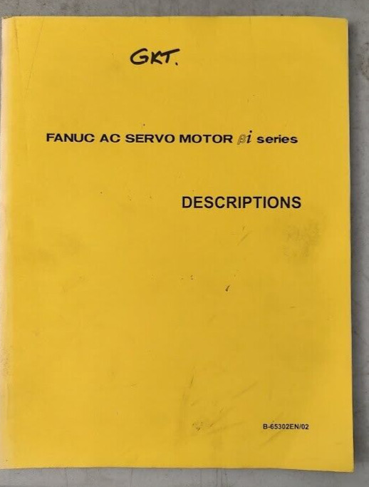 Fanuc AC Servo Motor - bi Series Descriptions Manual B-65302EN/02