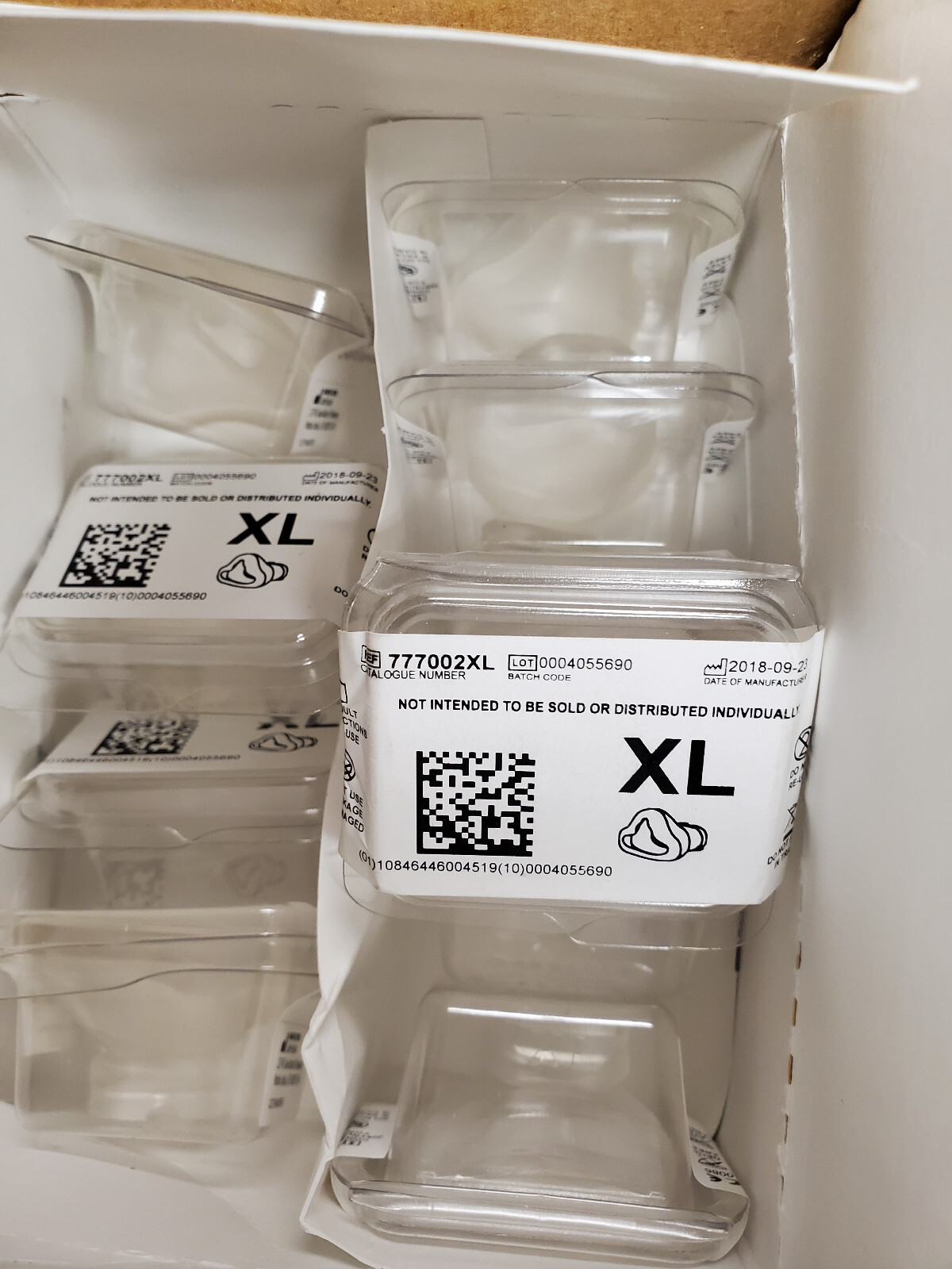 Lot of 10 CareFusion Nasal Flow Prongs Sizes  XL 777002XL