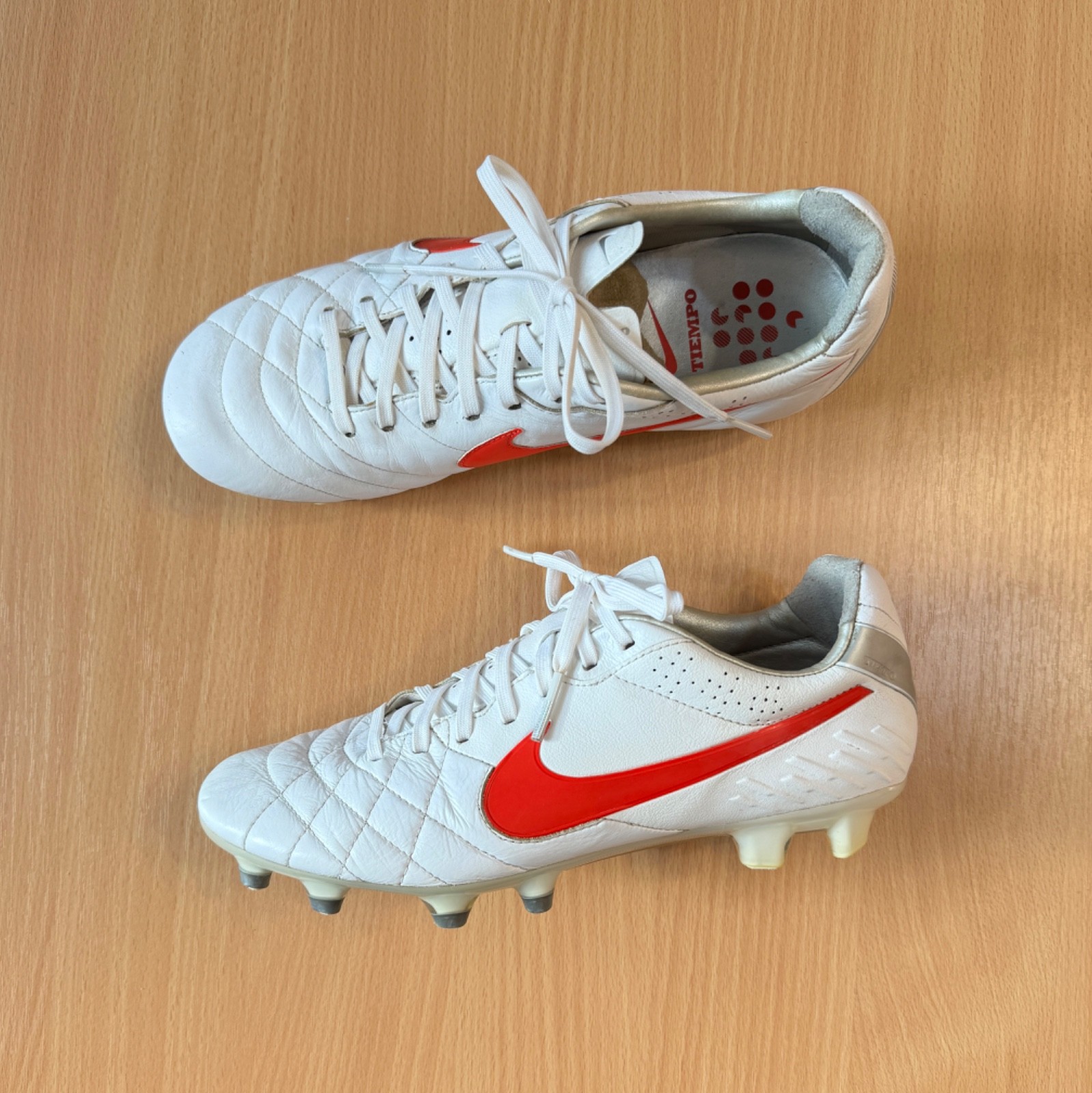 Nike Tiempo Legend IV 4 FG Pro 2011 Football Boots Soccer Cleats US 7 EUR 40 UK6