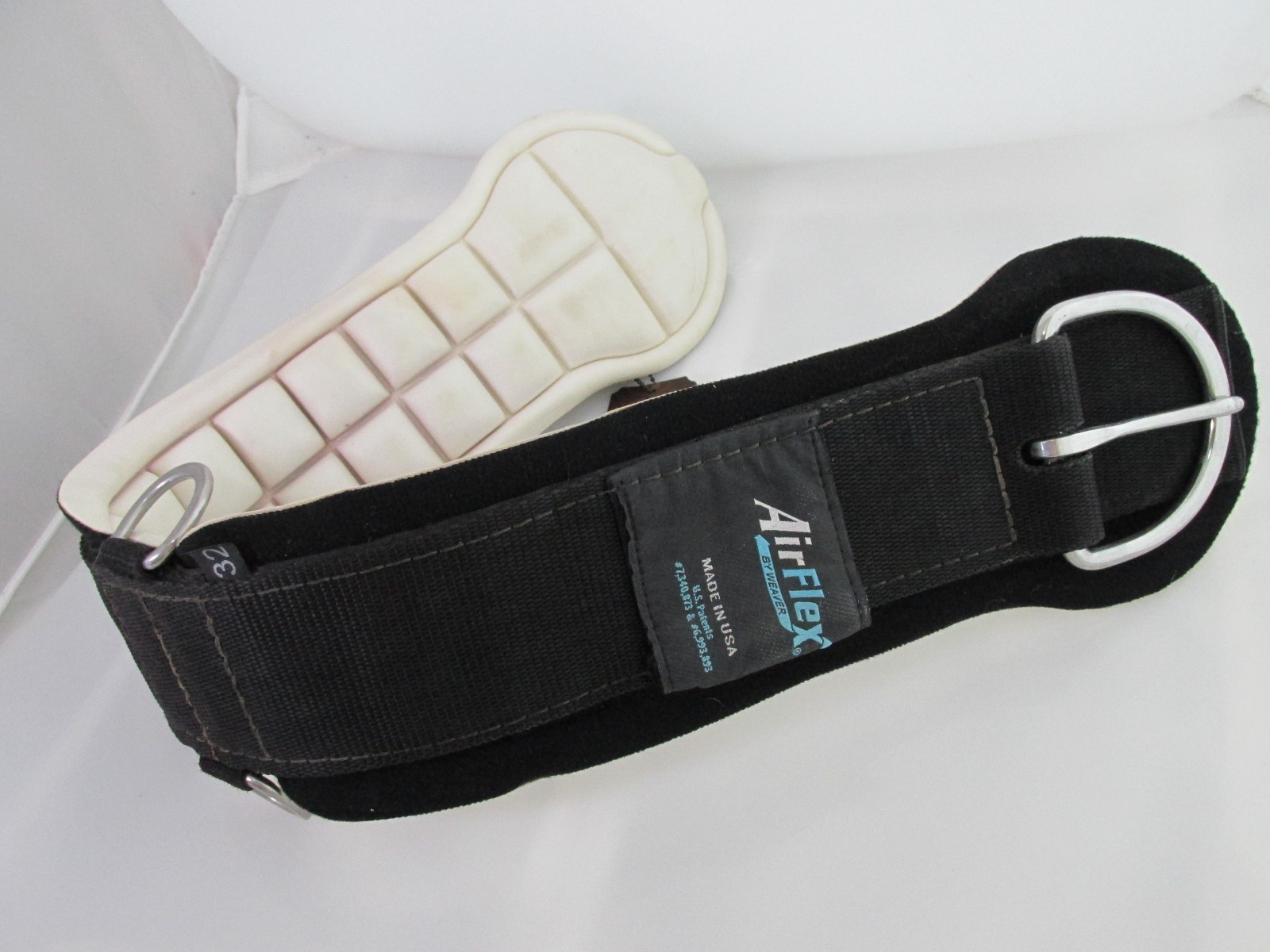 Weaver Leather Smart Cinch AirFlex Black Girth - Straight- 32" Waffle Air Flow