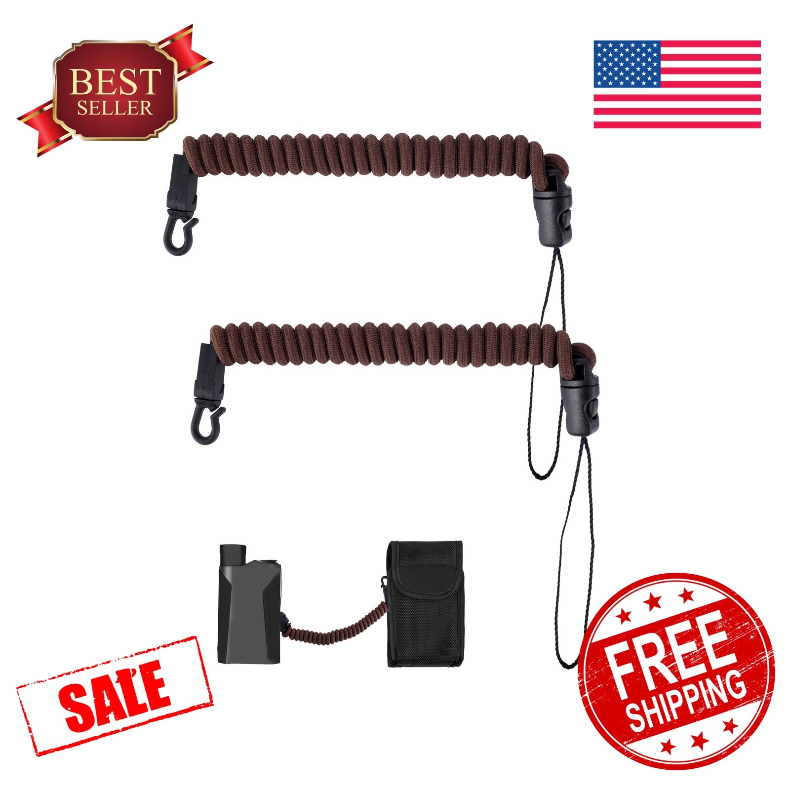Gosknor Rangefinder Tether Dark Brown