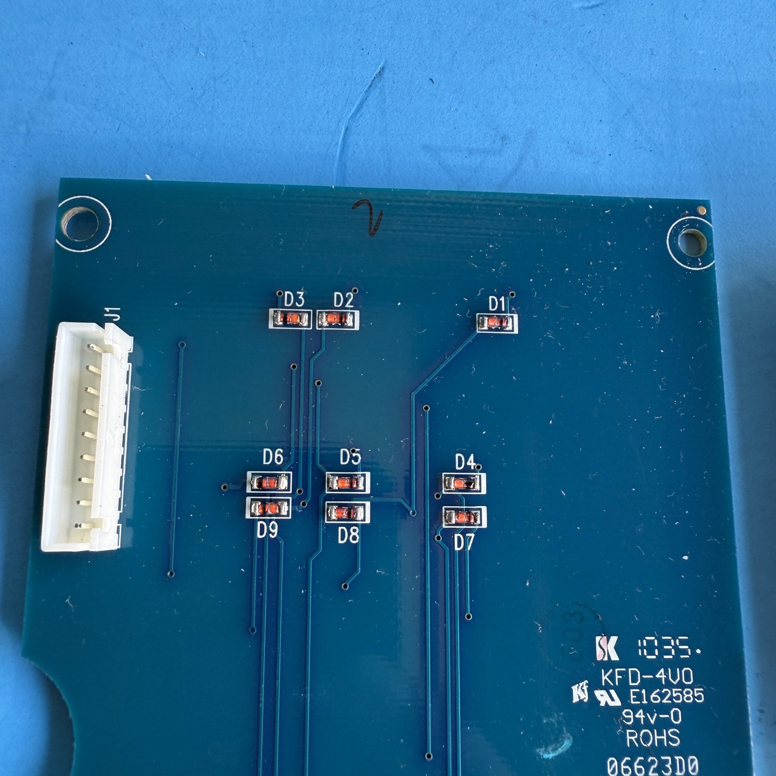 M-AUDIO AXIOM PRO 49 Keyboard MIDI Controller Part Keypad Board PCB & Number Pad