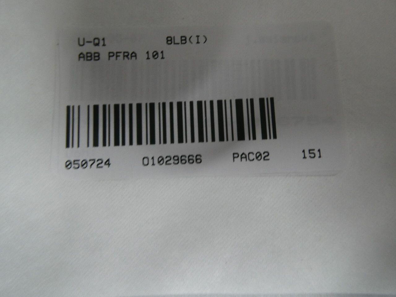 Abb PFRA 101 Pressductor System Controller