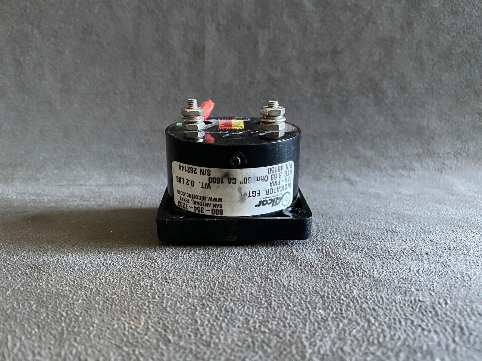 Alcor EGT Indicator, P/N 46150