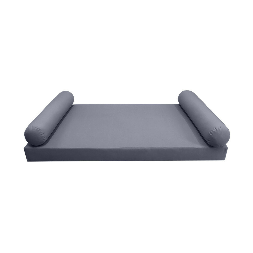 *COVER ONLY*-Style 5 Daybed Mattress Bolster Pillow Covers Knife Edge Twin-AD001